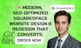 set up squarespace website contact forms, privacy policies, and footer elements