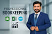 do bookkeeping, financial statements, and excel accounting