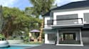 do garden design, frontyard, backyard, patio, 3d landscape rendering