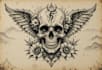 create awesome old school tattoo style design