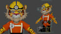 rig 3d humanoid character in blender with facial rig