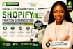 build a high converting shopify print on demand store etsy print on demand