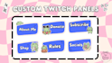 create twitch panels for your stream