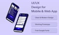 do mobile app website prototype and ui ux design