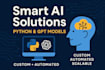 create smart ai solutions using python and gpt models