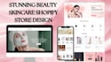 design beauty makeup website hair salon skincare store spa cosmetics website