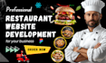 build responsive restaurant website, grocery using react js