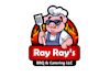 design awesome bbq food trailer logo