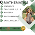 help you tackle math statistics, programming and excel projects