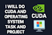 do cuda and operating system task and project