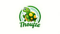 design awesome sea turtle mascot logo with express delivery