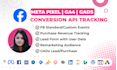 facebook pixel conversion api setup, stape, ga4, google ads tracking, gtm