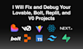 fix, debug your lovable, bolt projects