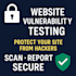 create a basic website security scan report