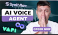build ai voice agents, chatbots, and saas apps using vapi, synthflow, and custom