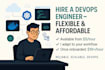 be your devops engineer