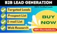 do b2b lead generation