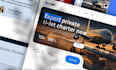 design jet rental website, private jet charter website airplane booking website