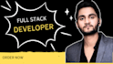 do website development as full stack web developer, front end, backend, react js