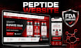 peptide website ecommerce peptide website peptide research website peptide store