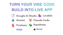 build, fix, deploy vibe code or make custom web application with vibe coding