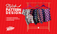 do seamless textile fabric pattern design