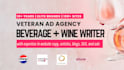 craft polished beverage and wine copywriting as your wine writer