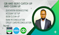 do qb and xero catch up and clean up