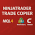 code ninjatrader trading bot or trade copier on mt5 mt4, nt8, ctrader, quantower