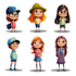 create cartoon character design