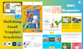 design mailchimp email template newsletter