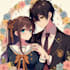 draw cool anime couple for you