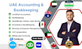 do uae bookkeeping, accounting, vat, and financial reporting