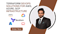 provide terraform devops solutions for AWS, azure, and gcp