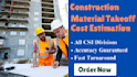 do material takeoff, quantity surveying and cost estimation