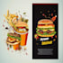 design restaurant menu, poster, flyers and brochures