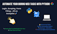 automate your web tasks with expert python selenium scripts