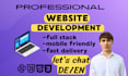 build a modern, responsive buisness website front backend HTML CSS js django