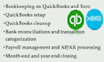 do quickbooks online bookkeeping cleanup and financial reports