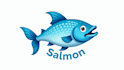 design outstanding salmon fish mascot logo with express delivery
