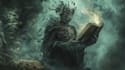 create artistic fantasy book cover design