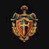 design medieval, fantasy, rpg gaming logo