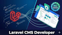 build a laravel cms website for easy content management