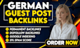 provide dr 90 dofollow german backlinks