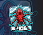 design modern spider logo