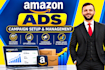 be your amazon fba virtual assistant and amazon PPC ads campaign manager