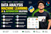 perform data analysis, eda, and machine learning using python