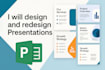 design and redesign powerpoint presentations