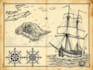 draw any ship, or fantasy map illustration with cool details