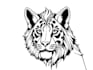 create a unique custom vector illustration in line art style